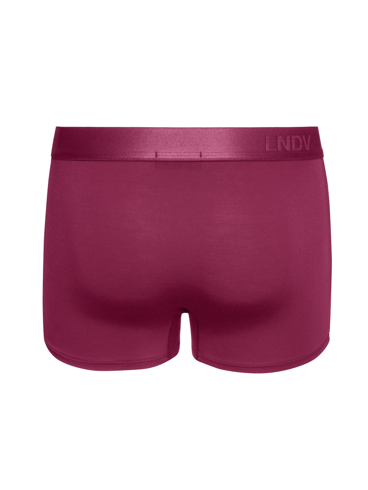 Men's Bamboo Boxer Briefs Handcrafted in Italy — Burgundy