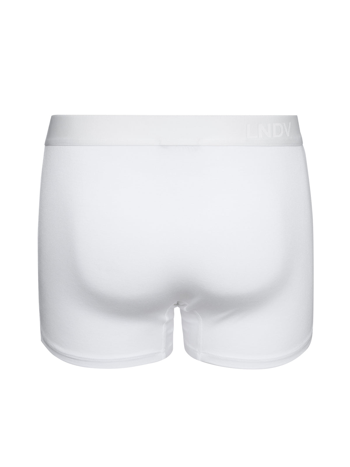Men's Bamboo Boxer Briefs Handcrafted in Italy — White