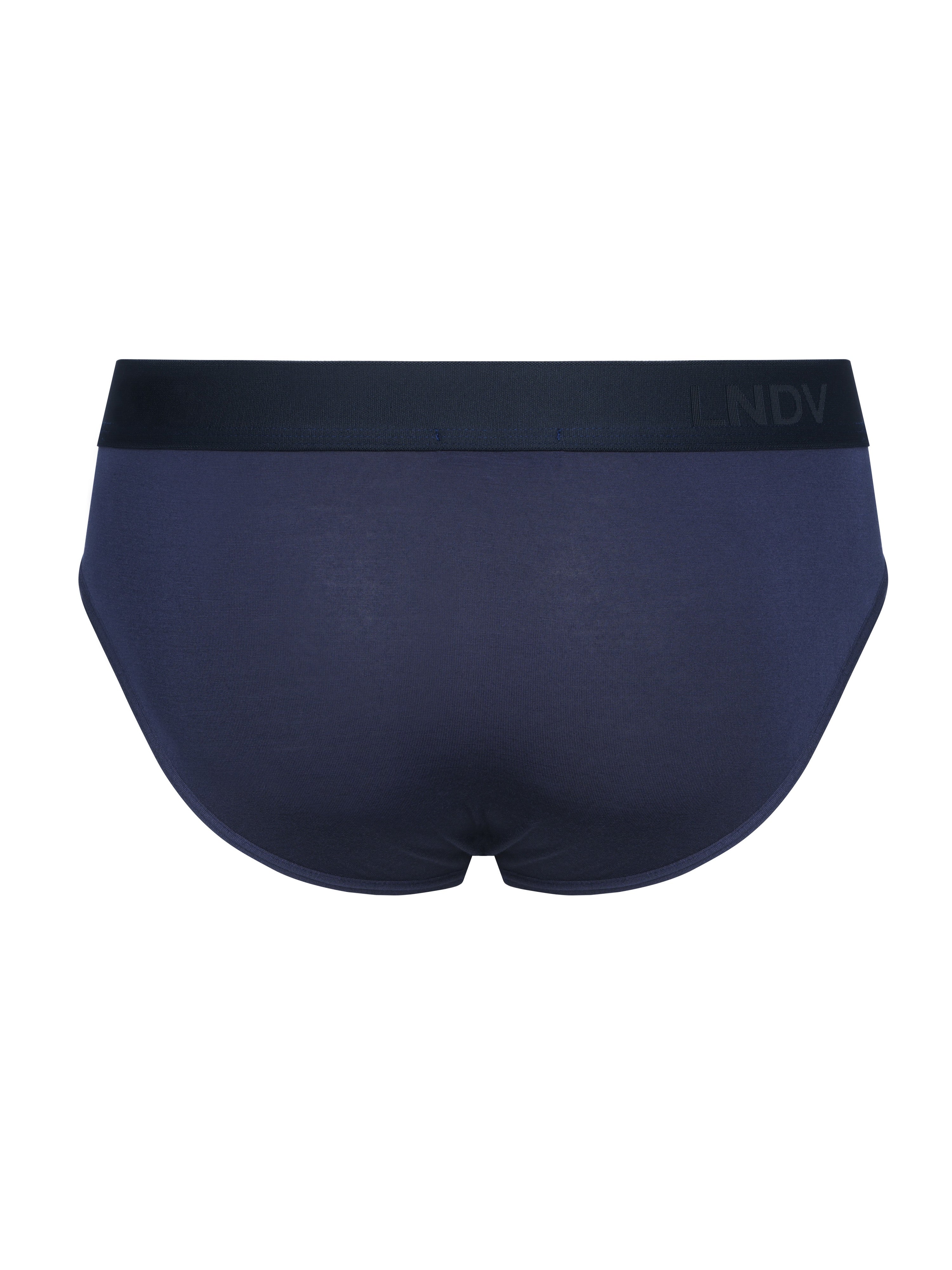 Men's Bamboo Briefs Handcrafted in Italy — Navy Blue
