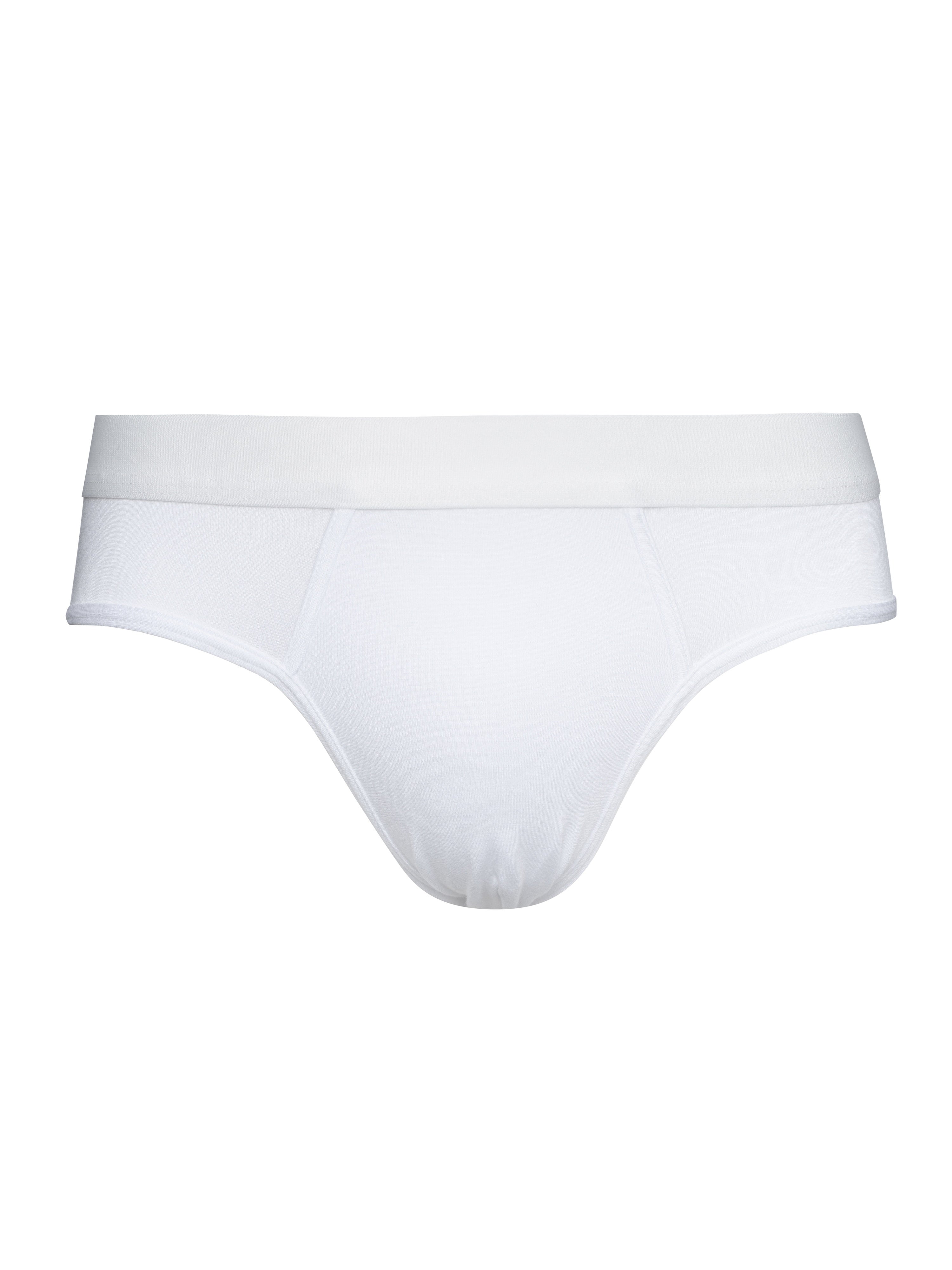 Men's Bamboo Briefs Handcrafted in Italy — White