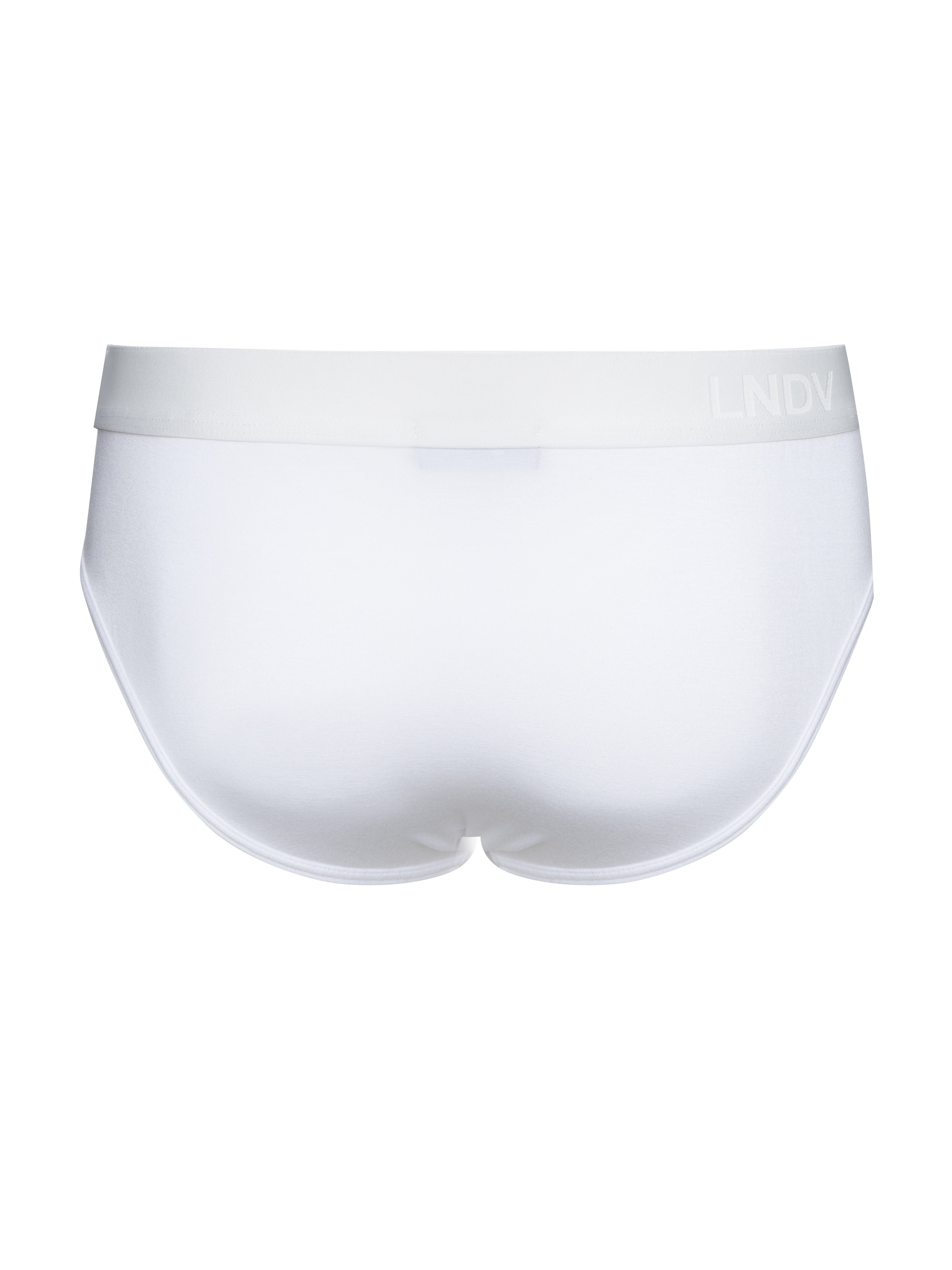 Men's Bamboo Briefs Handcrafted in Italy — White