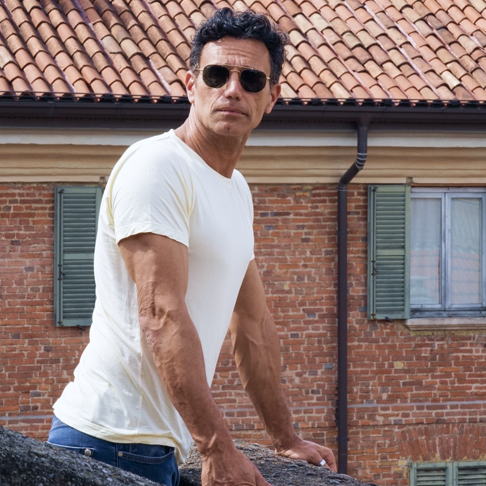 La Nuova Dolce Vita T-shirt Bleached White