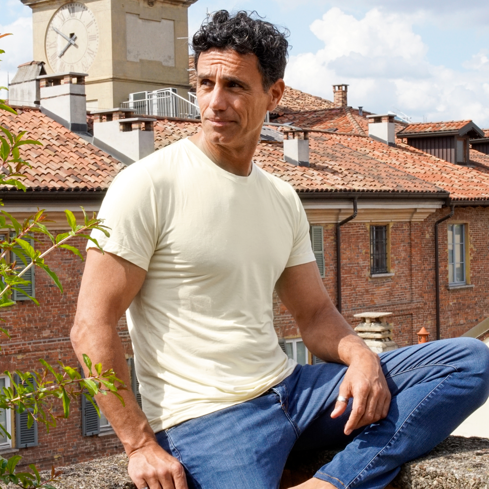 La Nuova Dolce Vita T-shirt Natural White