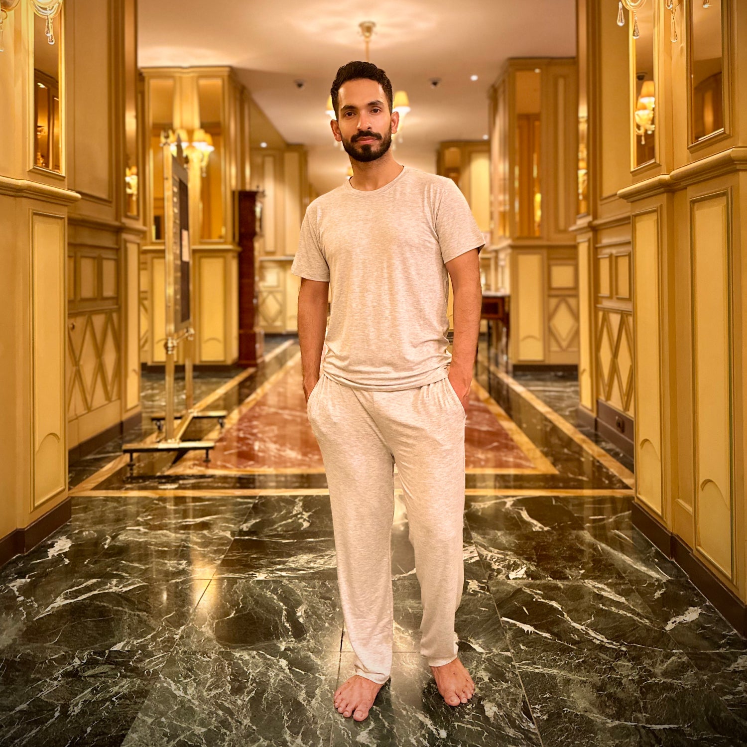 Dolce Far Niente Lounge Pant Melange Grey