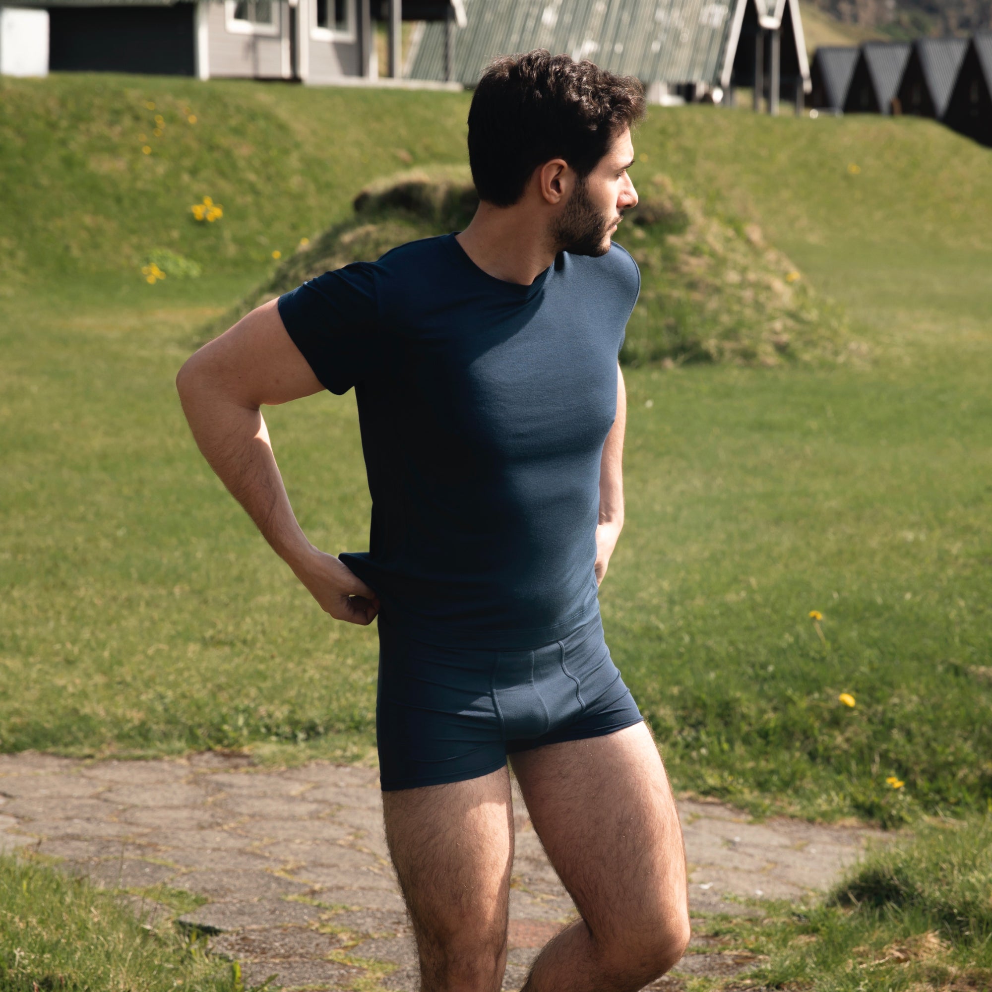 La Nuova Dolce Vita T-shirt Blue Navy