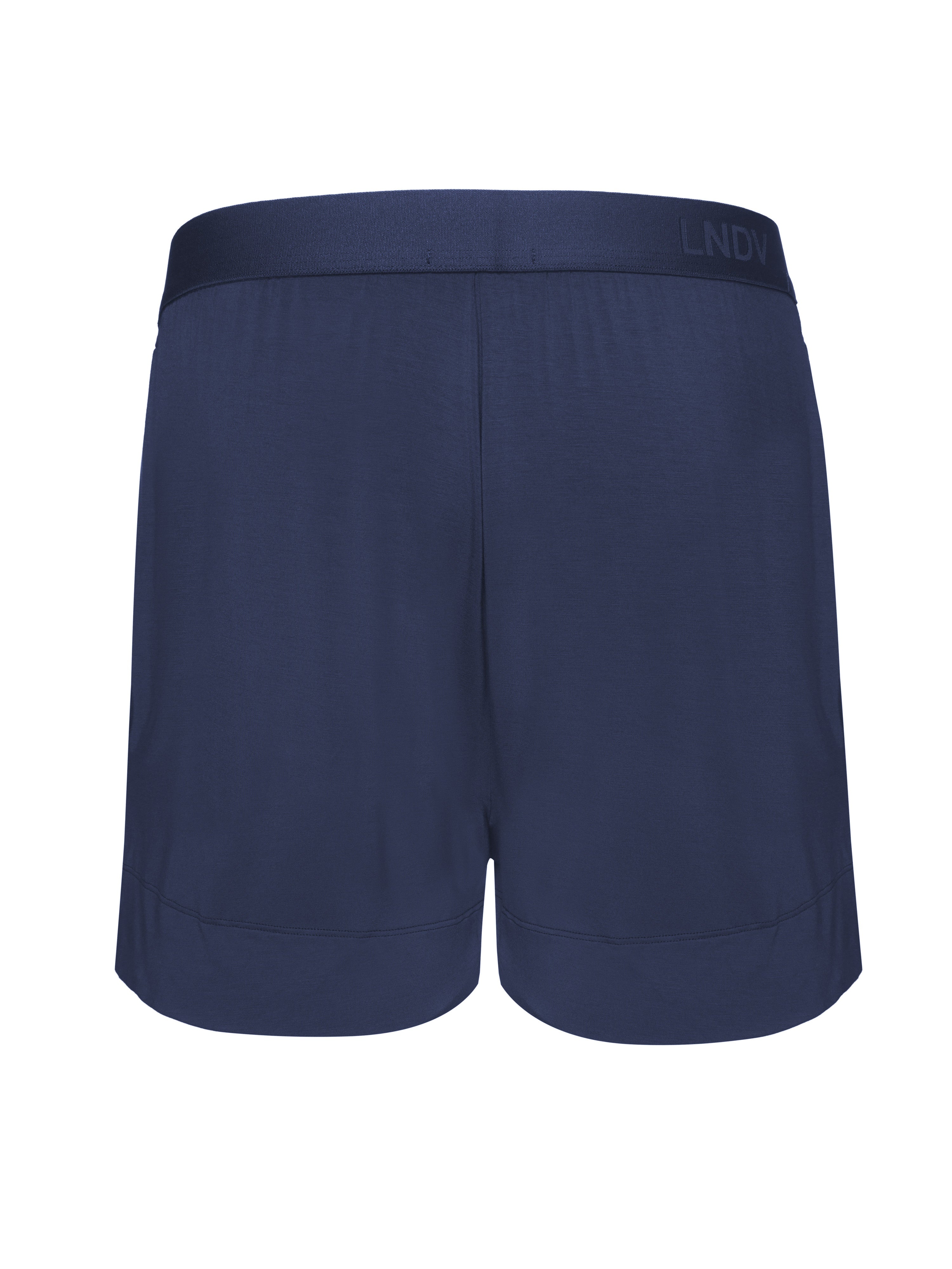 Short Pants Uomo in Bambù Fatti a Mano in Italia — Blu Navy