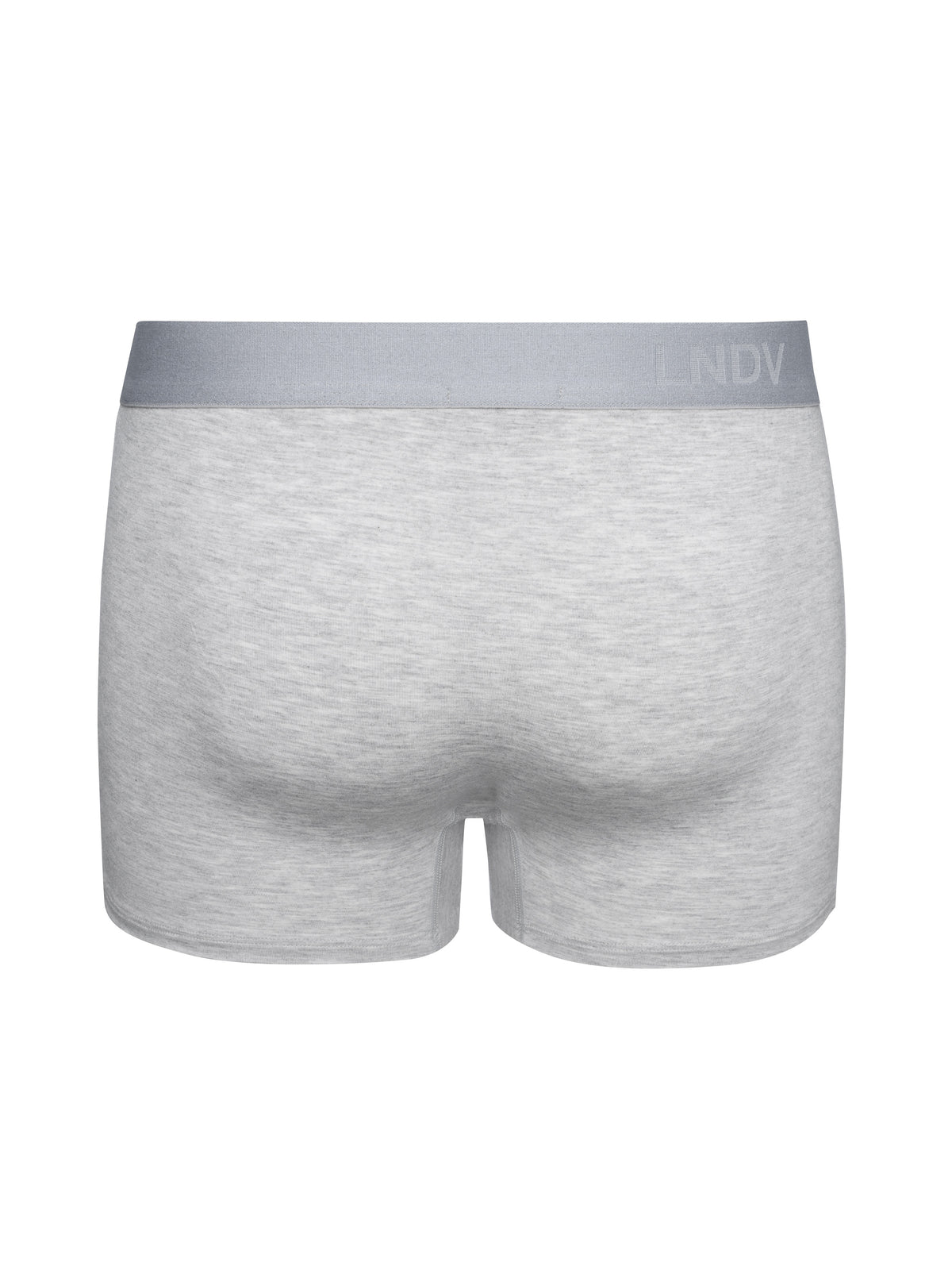 Men's Bamboo Boxer Briefs Handcrafted in Italy — Melange Grey