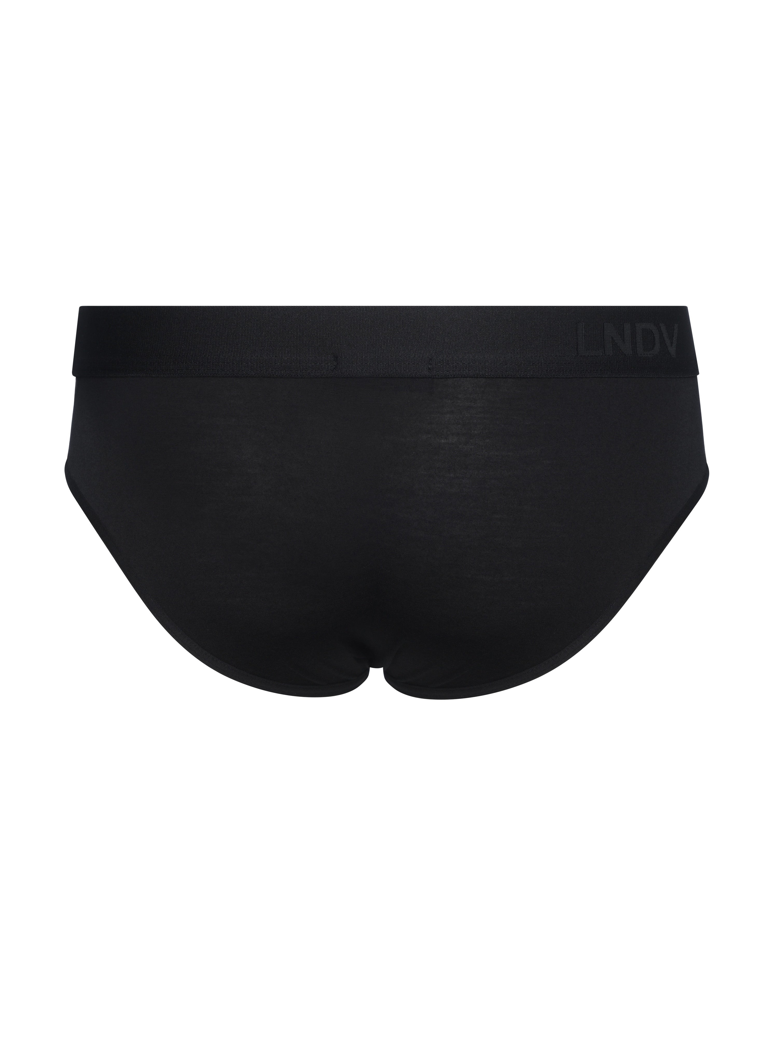 Men's Bamboo Briefs Handcrafted in Italy — Black