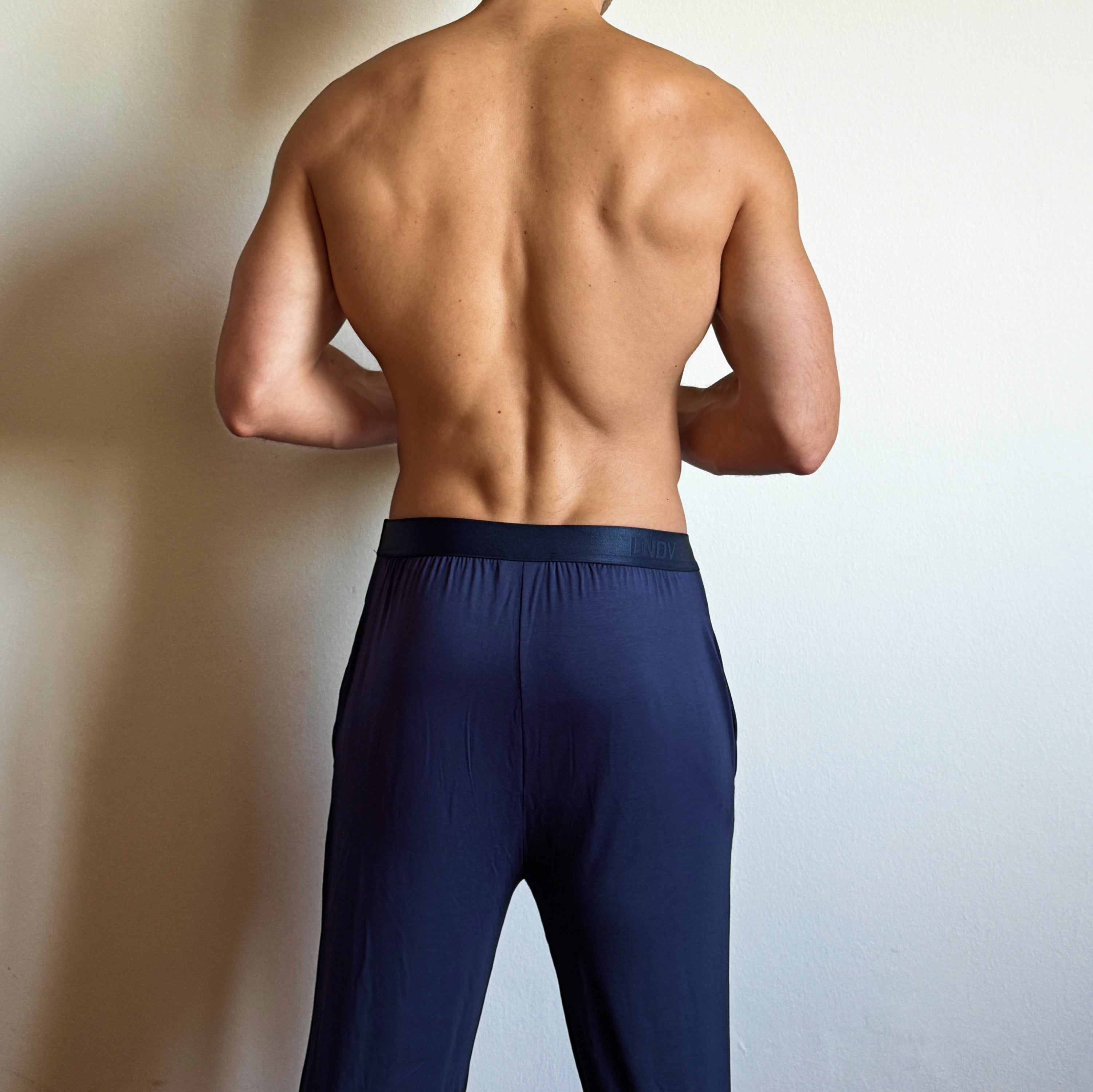 Dolce Far Niente Lounge Pant Blue Navy