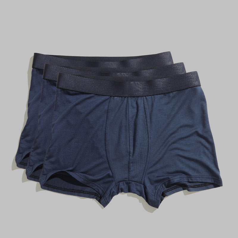 3 x Boxer Blue Navy